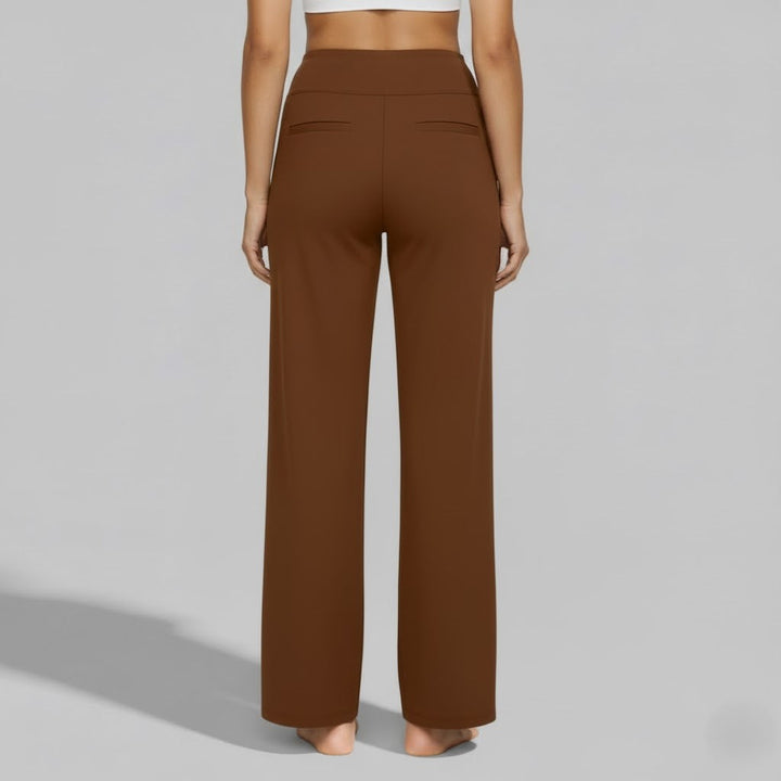 Women's soft stretch pants, designed for ultimate comfort and flexible everyday elegance.