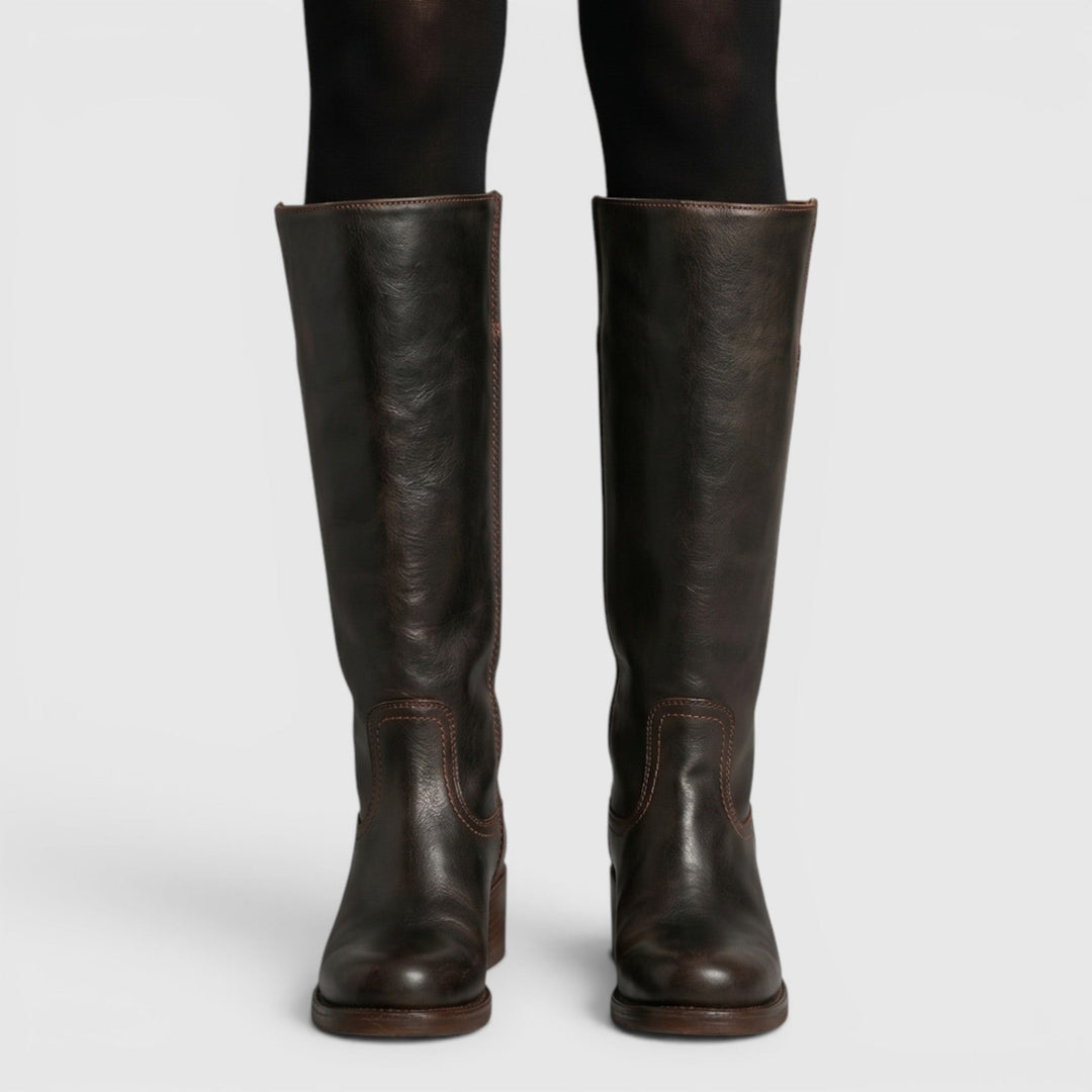 Versatile women's mid-calf orthopaedic fall boots, stylish and comfortable for casual & daily autumn wear.
