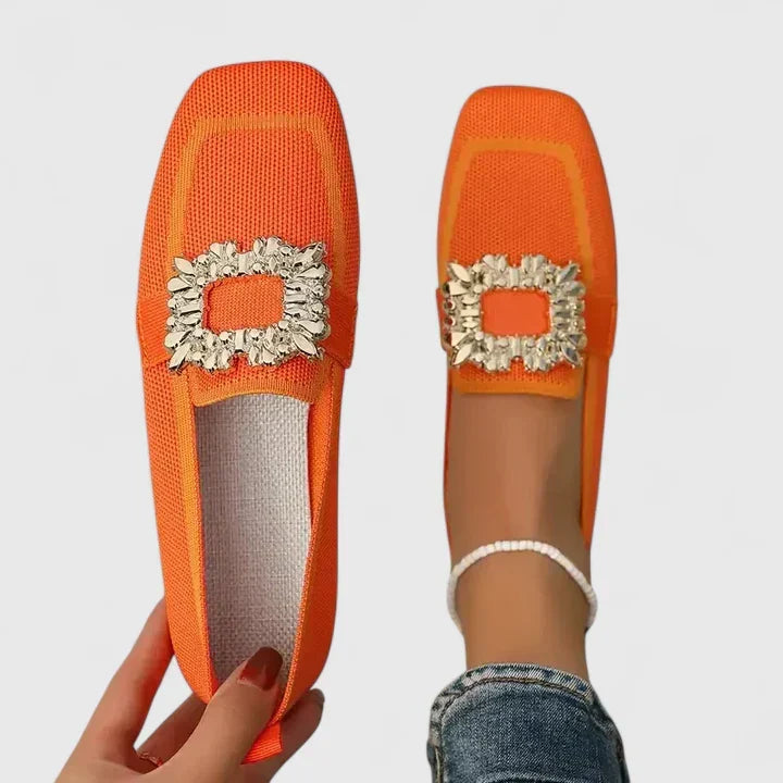 Everyday comfort & support in women's orthopedic loafers, designed for walking with arch support & a stylish finish.