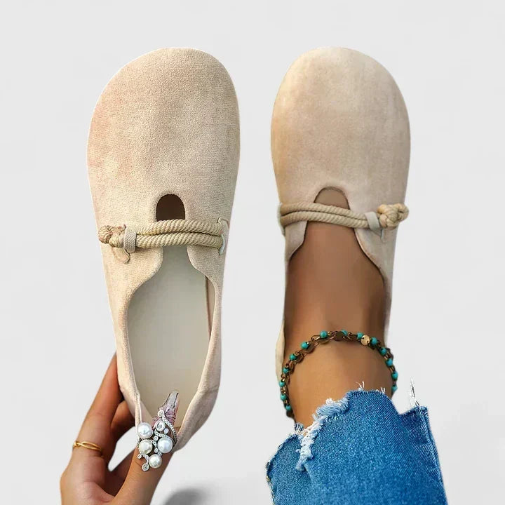 Women's comfortable orthopedic loafers with arch support, perfect for all-day walking and foot pain relief.
