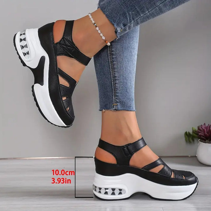 Women's ergonomic orthopedic shoes with wide toe box, arch support, and cushioning for ultimate comfort & relief.