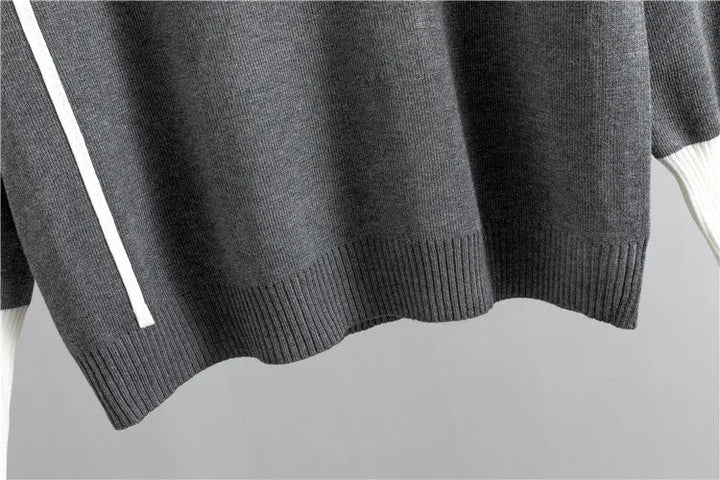 Detailed view: Women's soft jogger pants, part of a comfortable two-piece tracksuit set for loungewear.