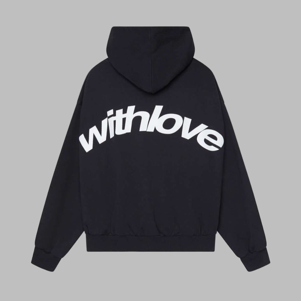 Comfortable and versatile women's knit hoodie, ideal for everyday comfort.
