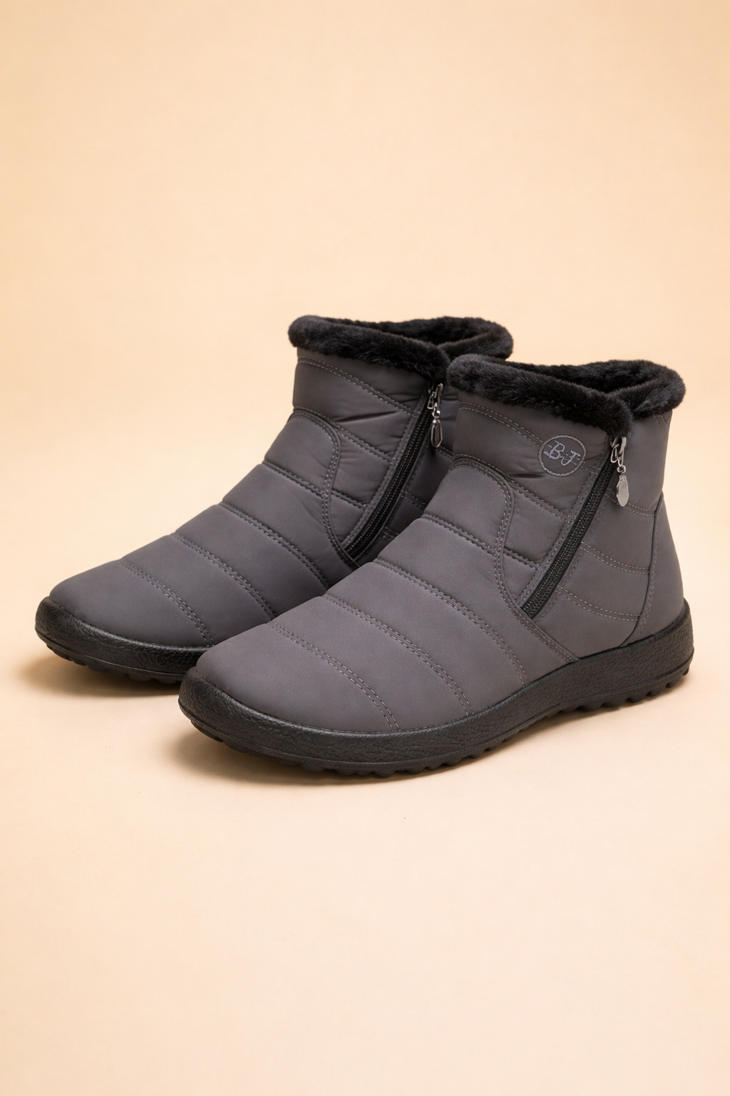 Women's cozy non-slip winter snow boots, waterproof & warm, perfect for cold weather.