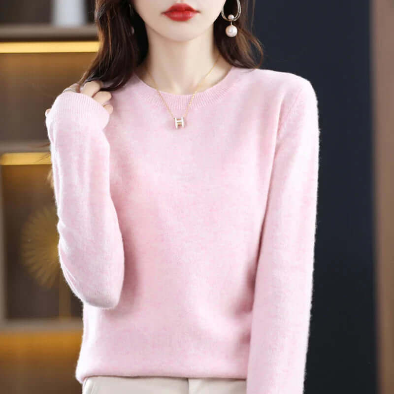Ultimate comfort women's soft long sleeve jumper, stylish for all winter fashion.