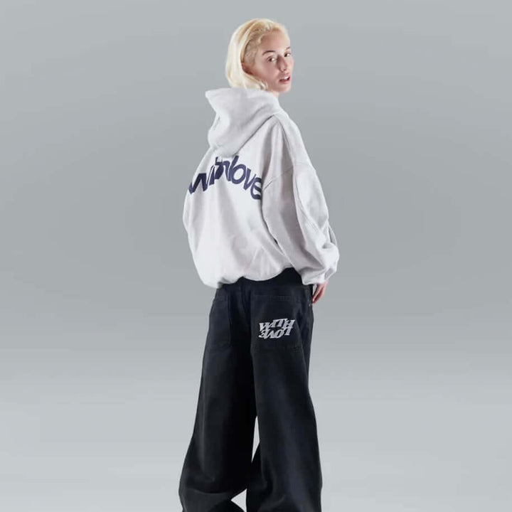 Comfortable women's loungewear hoodie, warm and cozy sweatshirt, perfect for relaxing at home.