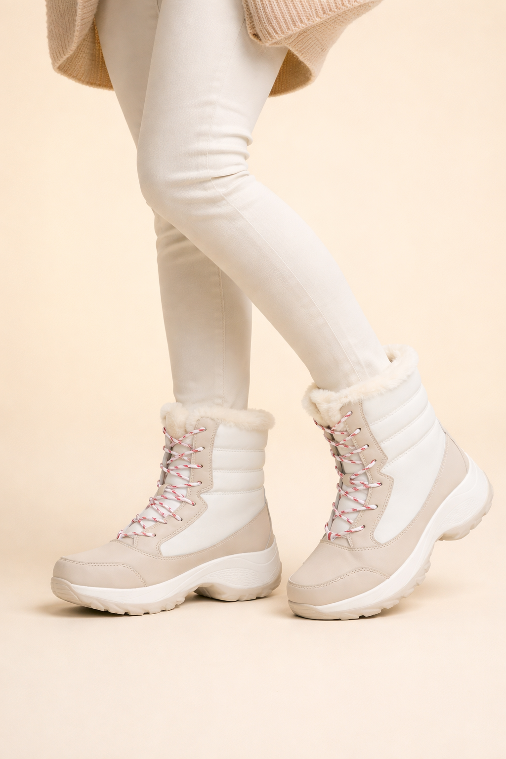 Ultimate warmth women's platform winter boots, designed for daily cozy comfort & style.