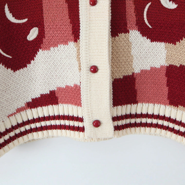 Lightweight and stylish cropped cardigan for summer fashion, with a charming floral pattern.