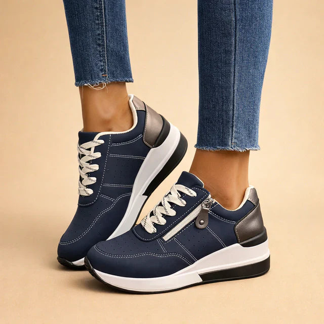 Comfortable women's everyday sneakers, cushioned low-tops for walking & casual wear. Spring shoes.