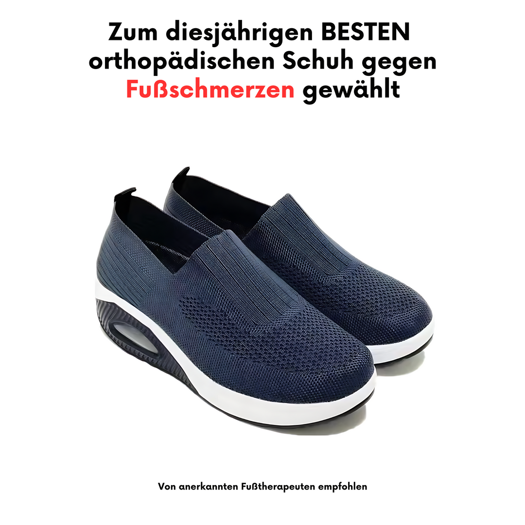 Durable women's slip-on sneakers, offering plush cushioning and a lightweight design for daily activities.