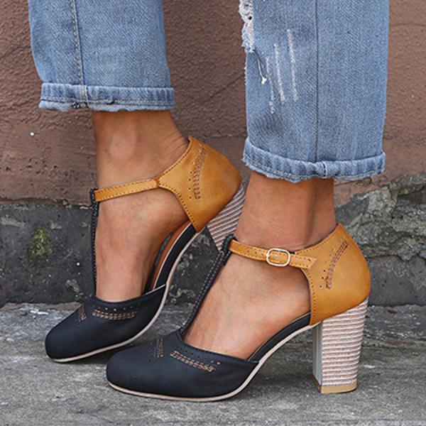 Women's cushioned support walking shoe with wide heel & ergonomic sole for comfortable daily wear.