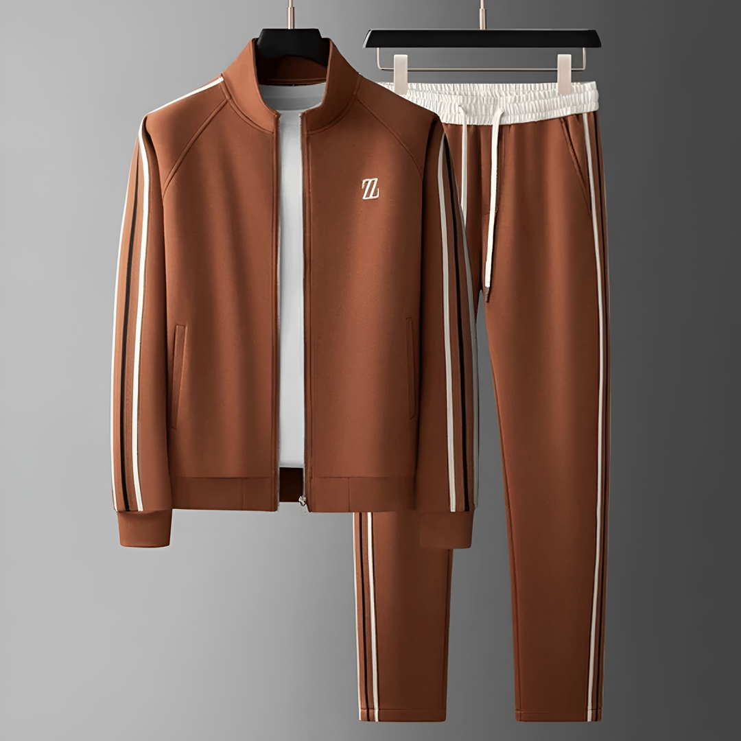 Women's dark brown timeless comfort tracksuit set