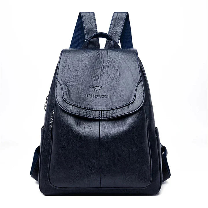 Ladies' durable commuter backpack, a timelessly stylish bag for everyday work or travel.