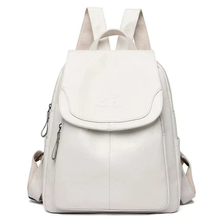 Fashionable ladies' backpack, a durable and versatile everyday bag for work or campus.