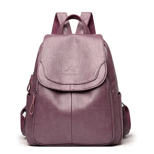 Stylish women's durable backpack, ideal everyday bag for commuting, work, or campus.