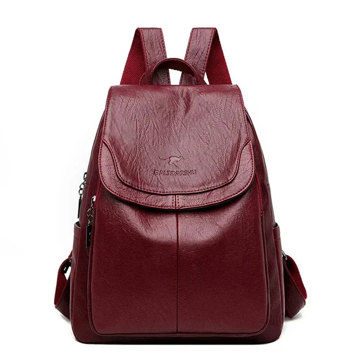 Fashionable women's travel backpack, durable with timeless style for any journey.