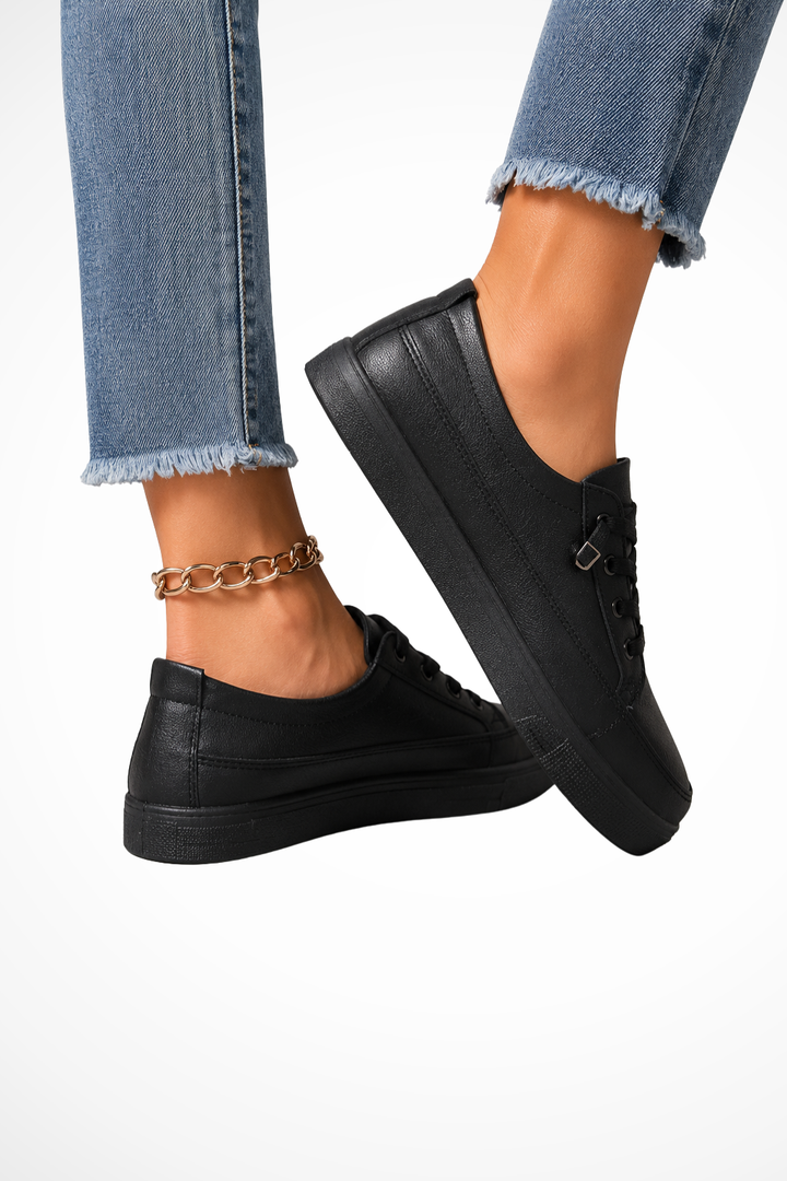 Women's everyday casual slip-on sneakers, providing easy wear and versatile comfort for any season.