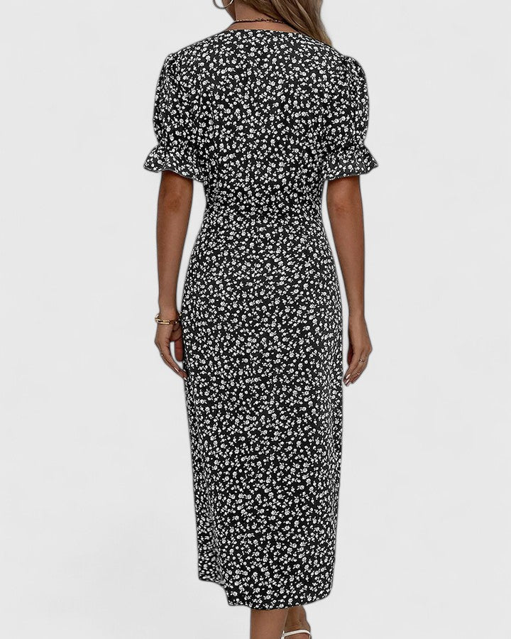 Comfortable, stylish, flowy women's summer maxi dress for versatile everyday and elegant wear.