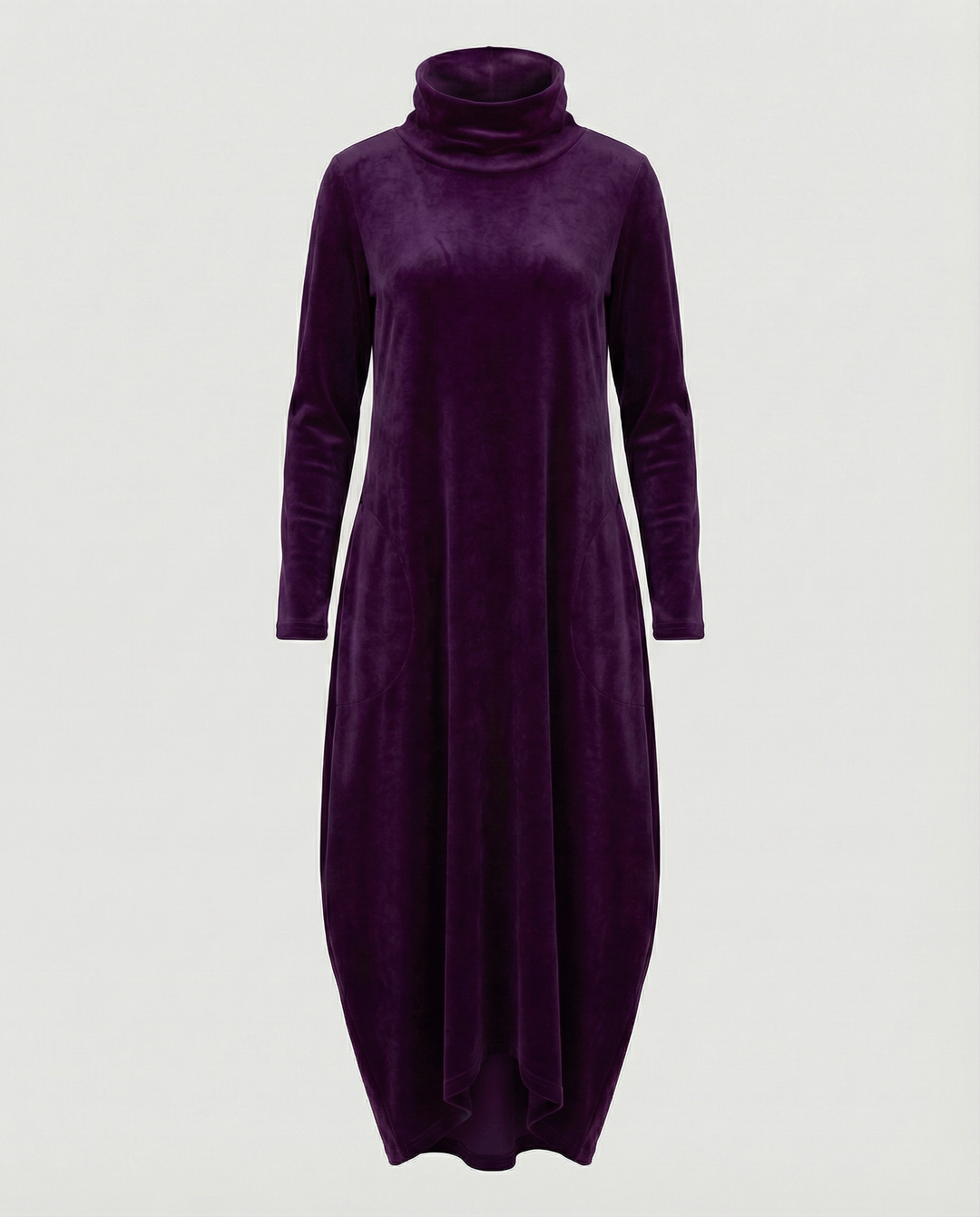 Party-ready women's A-line dress, combining an elegant design with practical pockets.