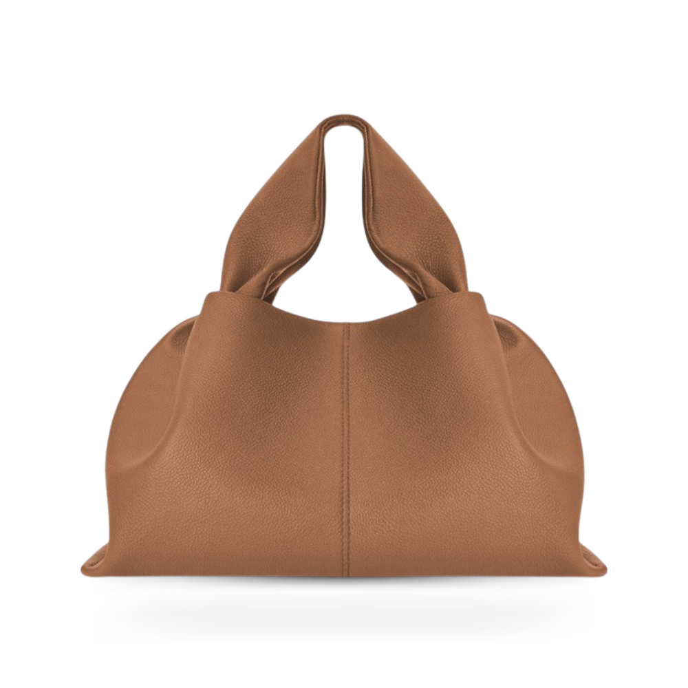 Classic women's shoulder bag in elegant design, featuring a reliable magnetic closure for daily wear.