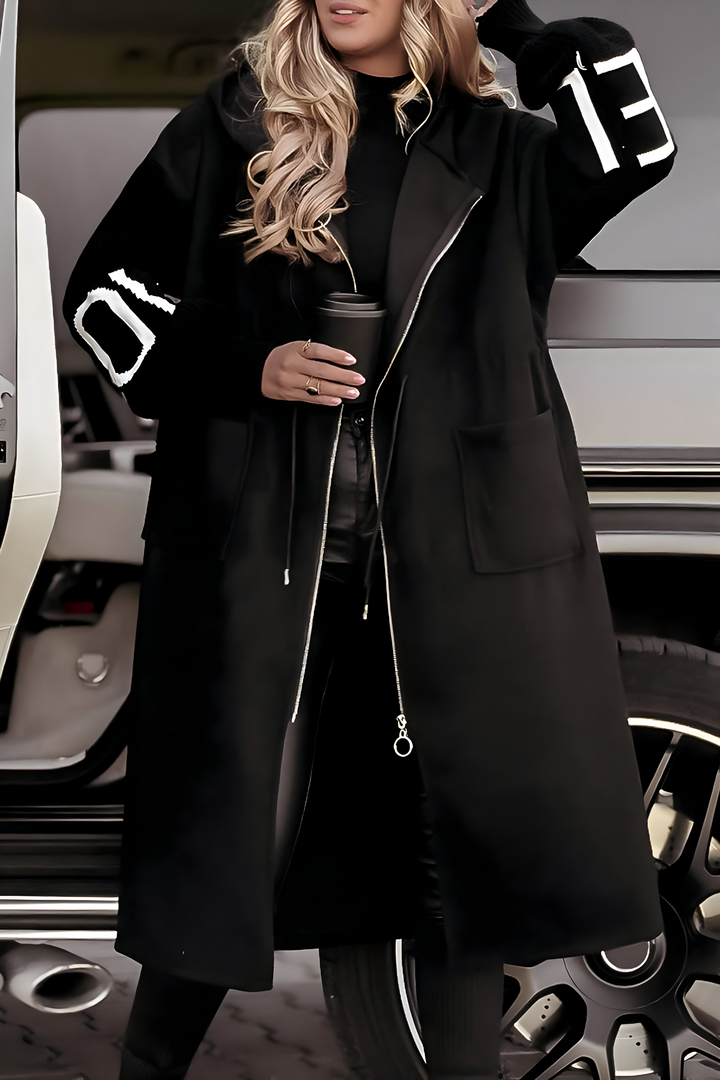 Versatile women's long cardigan, a hooded coatigan for effortless, chic style. Perfect for fall winter.