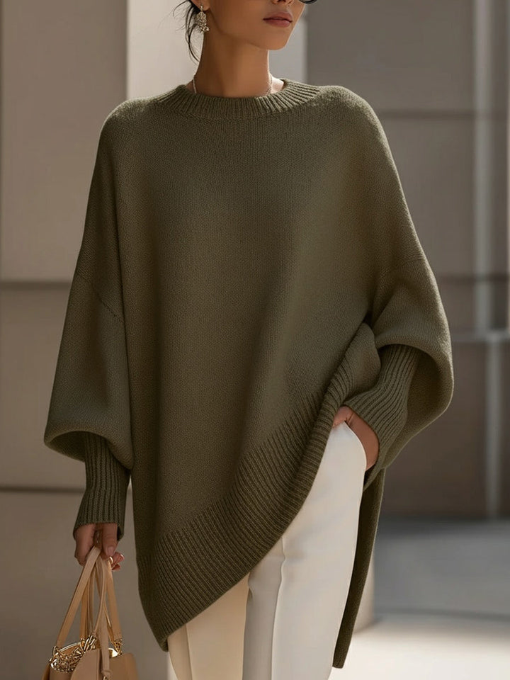 Women's elegant jumper. Chic, comfortable & versatile knit sweater, ideal for everyday autumn/winter style.