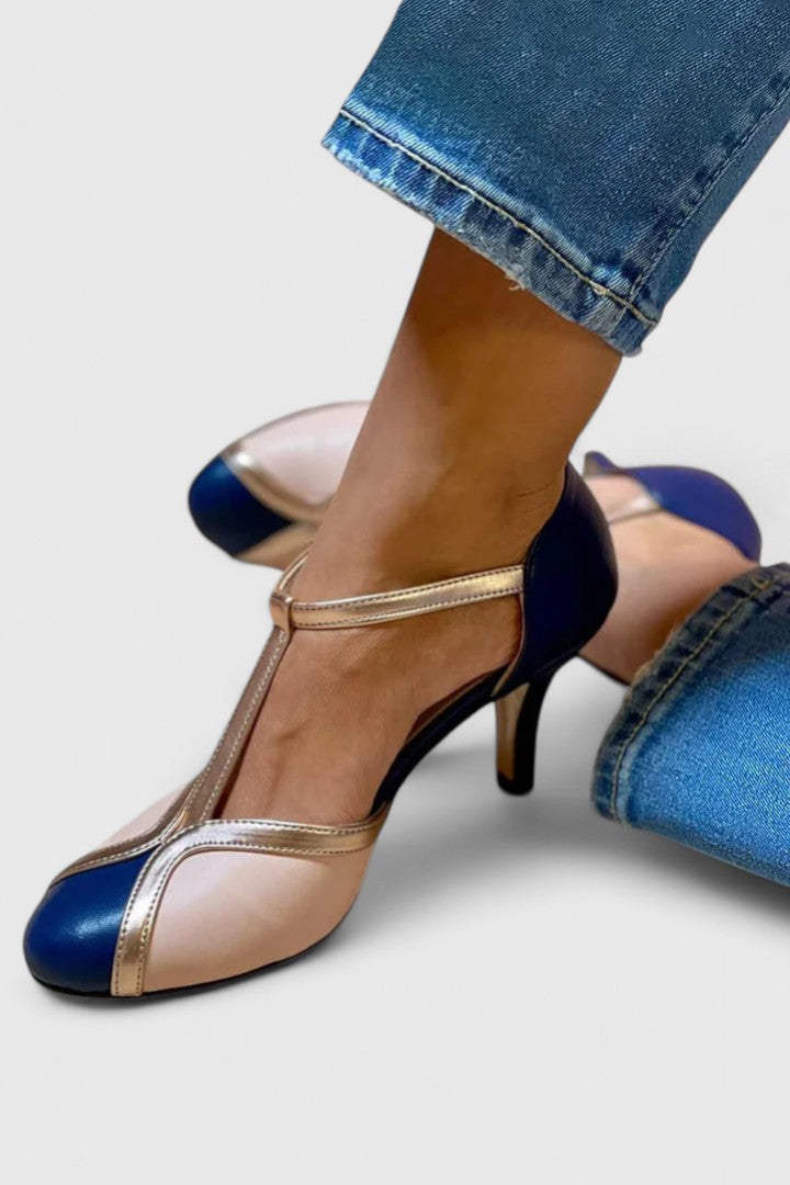 Women's elegant orthopaedic heels, designed for all-day comfort & support, ideal for work or dress.