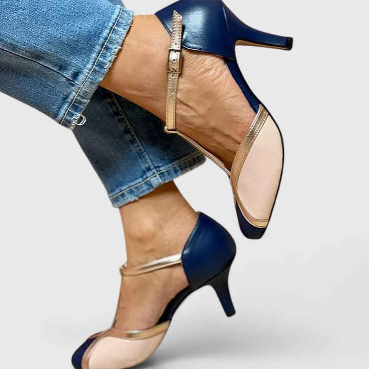 Stylish women's dress heels with orthopaedic support, perfect for formal events, work, or elegant wear.