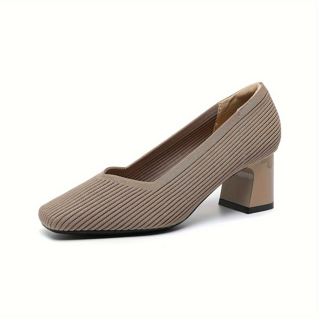 Chic women's dress heels, cushioned for comfort with excellent orthopedic arch support.