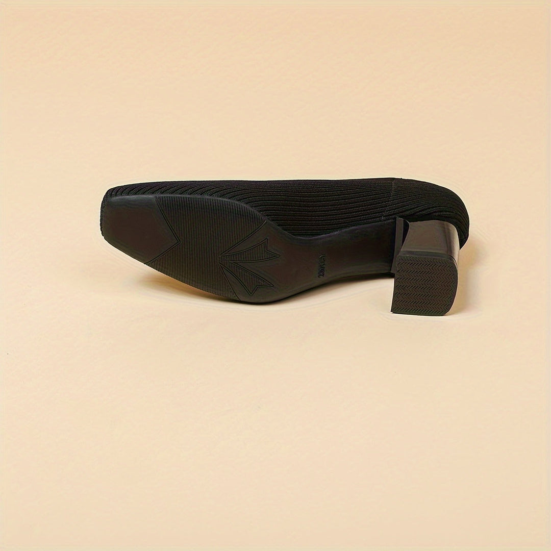 Women's daily wear comfort heels, featuring orthopedic support and cushioned insoles.