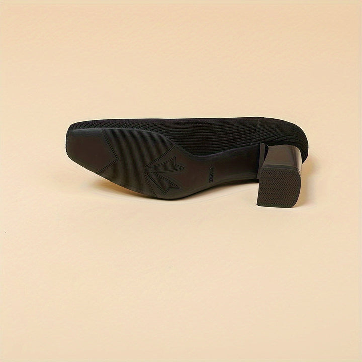 Women's daily wear comfort heels, featuring orthopedic support and cushioned insoles.