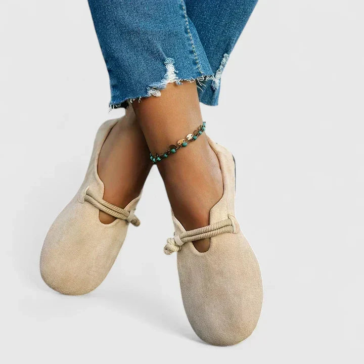 Orthopedic women's slip-on loafers, designed for lasting comfort, support, and elegant casual footwear style.