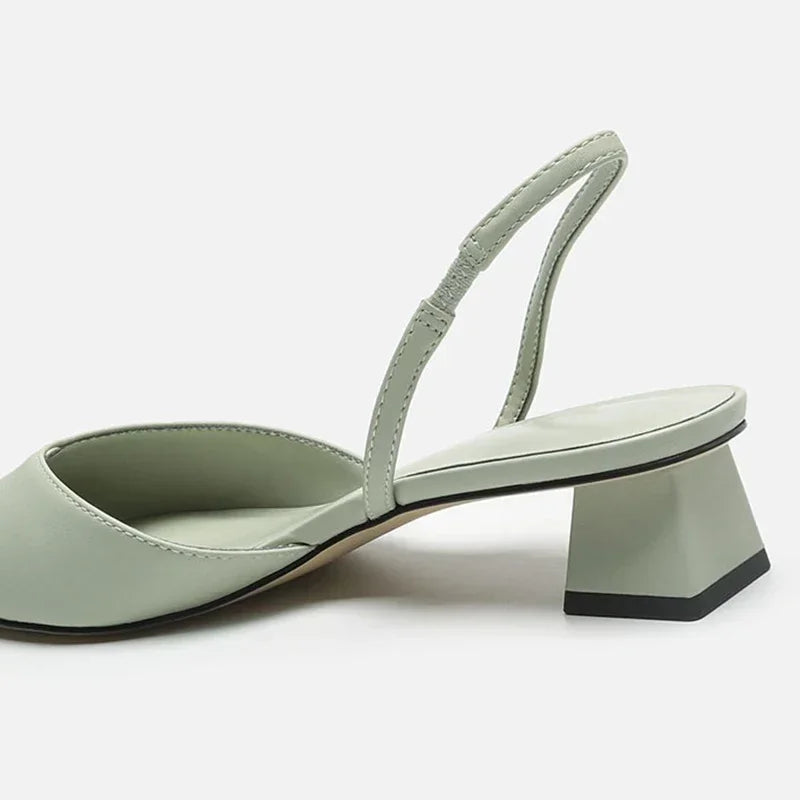Stylish pointed toe slingbacks with a kitten heel. Perfect ladies' dress shoes for elegant occasions & classic fashion.