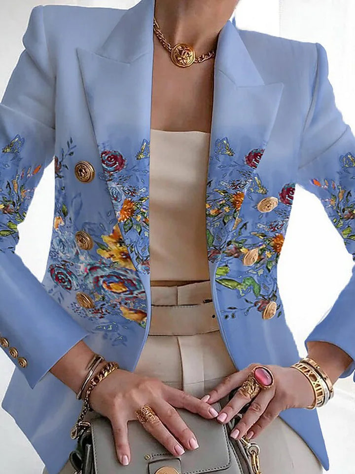 The alaro-oslo20251130 blazer offers a comfortable yet tailored fit for women.