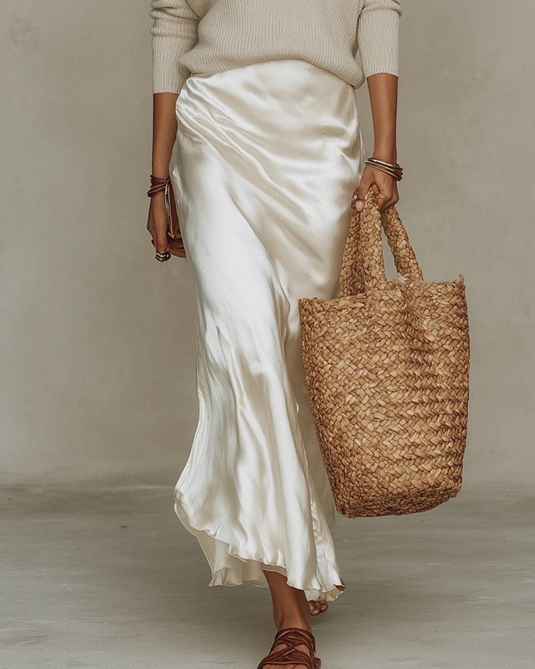 Chic women's two-piece dress and top set, a stylish ensemble for elegant casual or formal occasions.