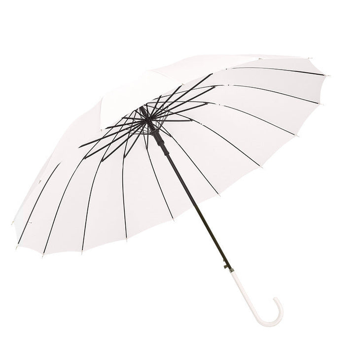 Compact automatic windproof umbrella for women, easy to carry, ideal travel accessory.