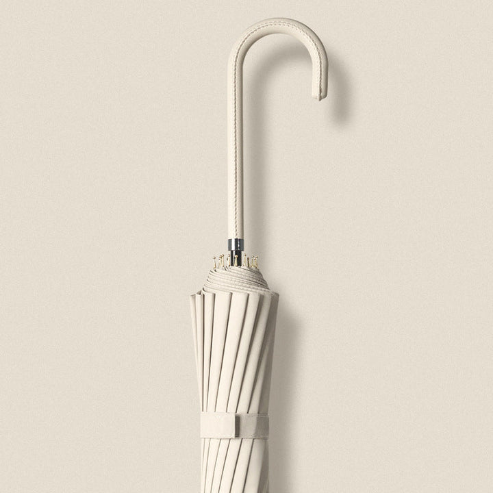 Elegant automatic women's umbrella, wind-resistant & compact, a stylish rain accessory.