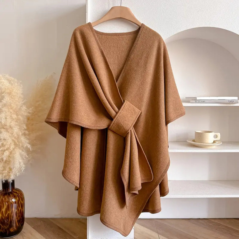 Fashionable ladies jacket, a comfortable and stylish shawl coat