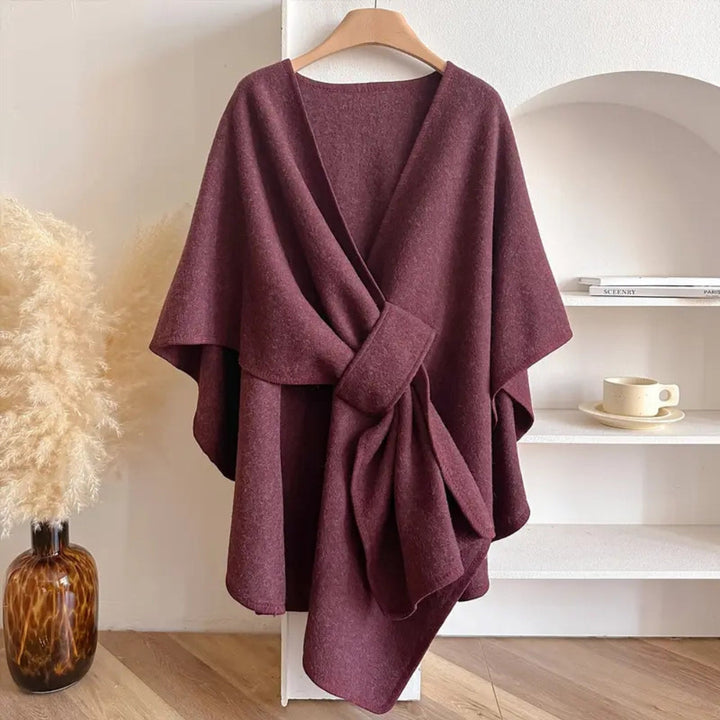 Chic and cozy women's shawl coat, perfect for staying warm and stylish