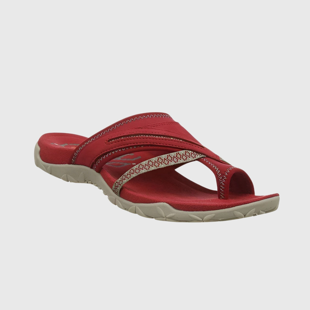 Stylish & comfortable women's sandals featuring ergonomic arch support & adjustable straps for summer daily wear.