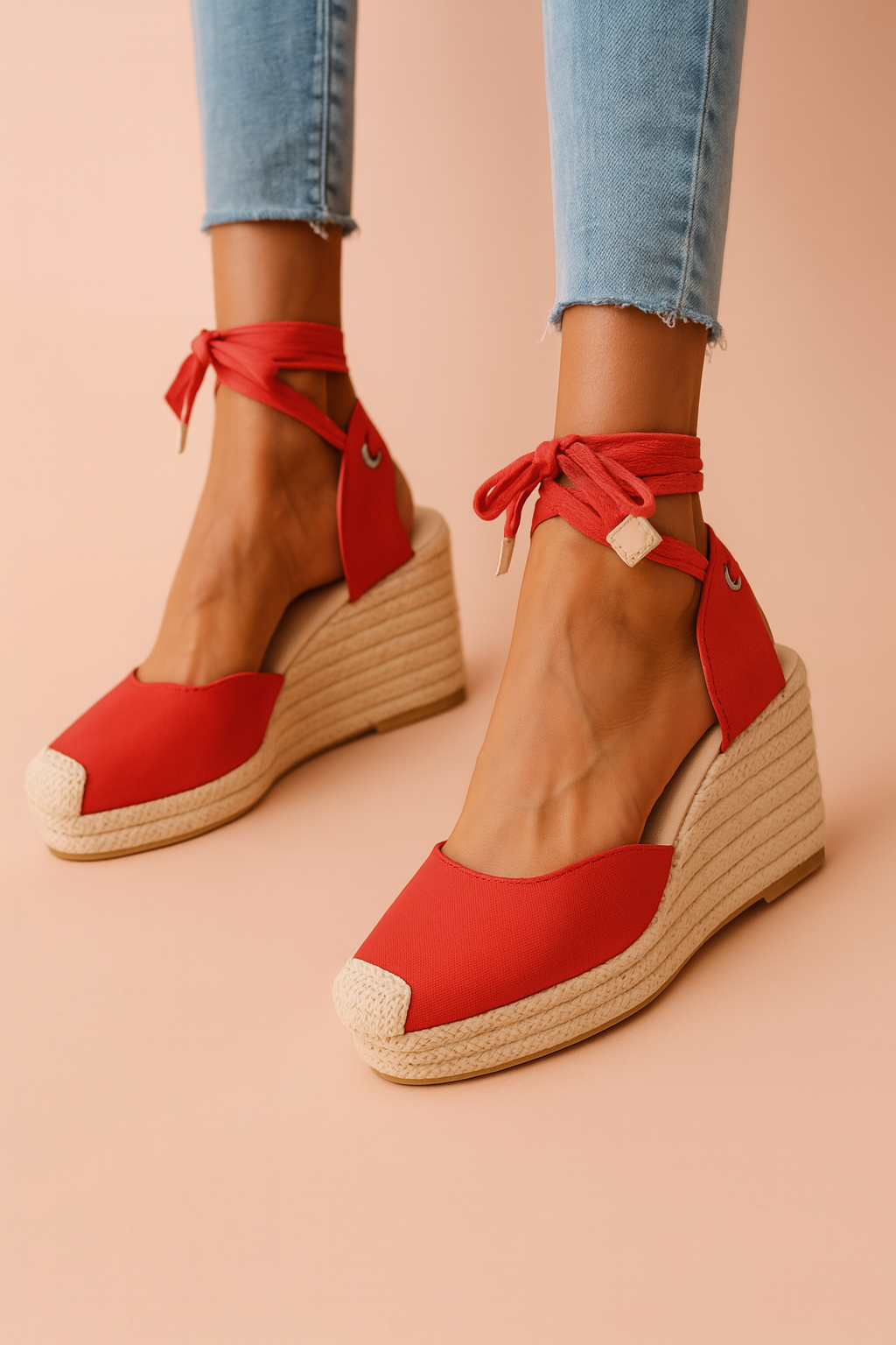 Stylish women's platform sandals featuring a comfortable wedge heel and chic ankle straps.