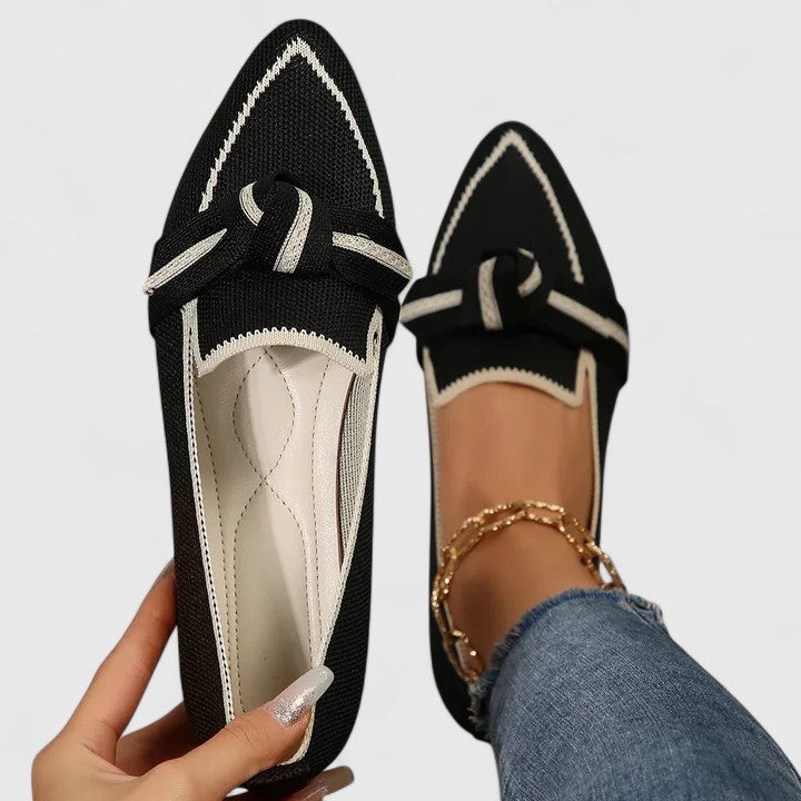 Flavia women's summer sandals, orthopedic design with elegant ribbon detail for stylish comfort.