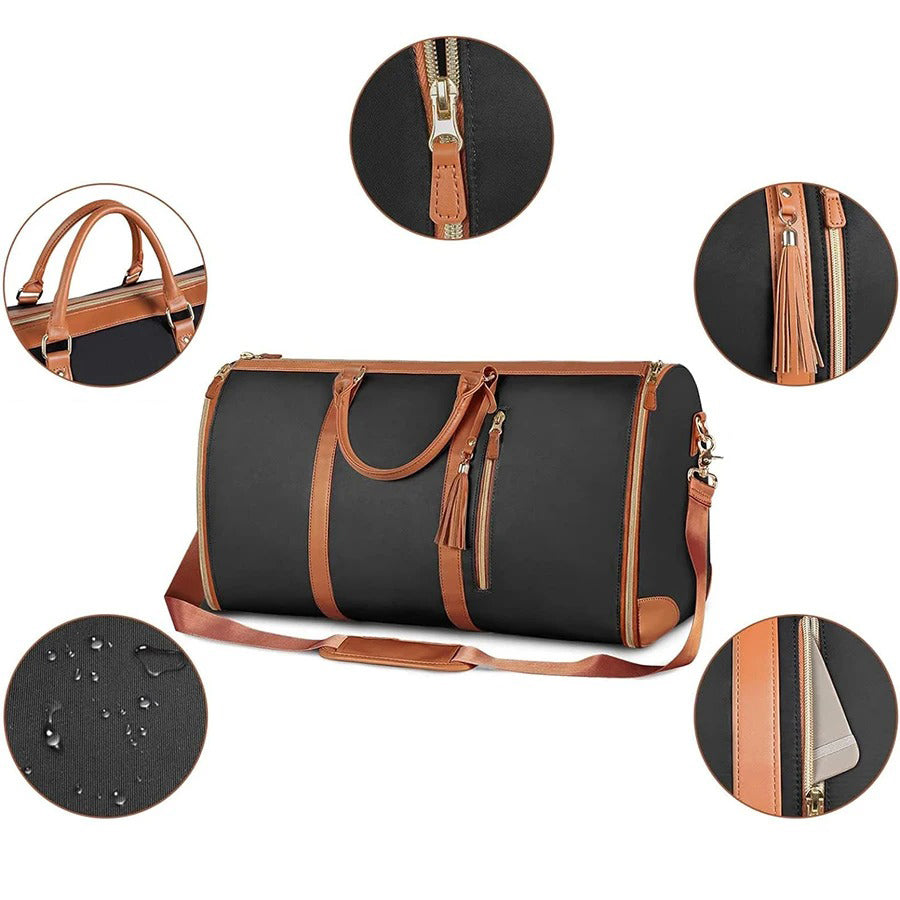 High-quality, durable women's carry-on bag, water-resistant for reliable travel and organization.