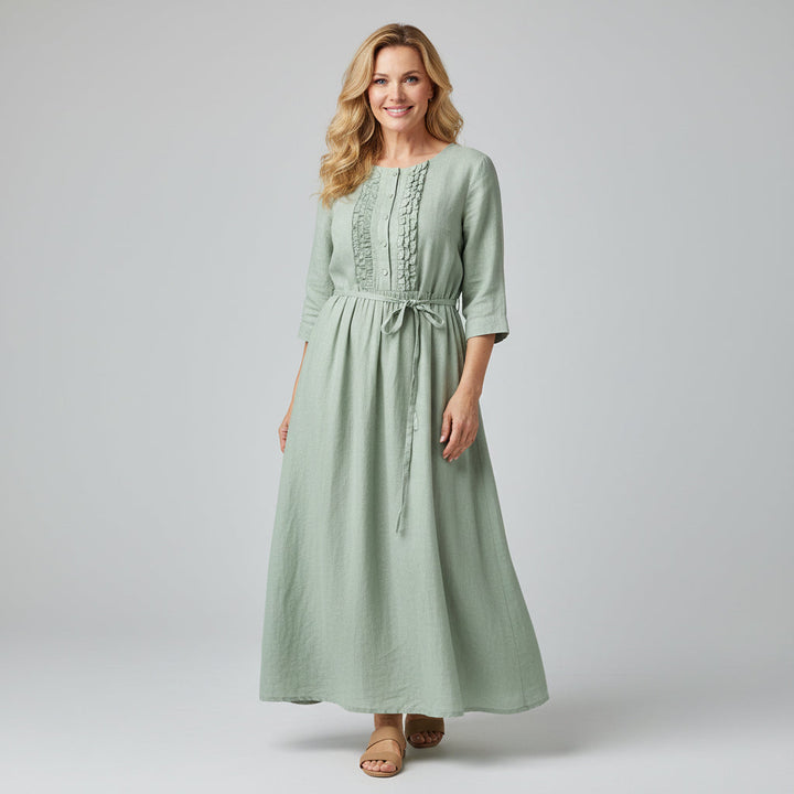 Women's Graceful Lace Detail Maxi Dress | Flowy & Comfortable