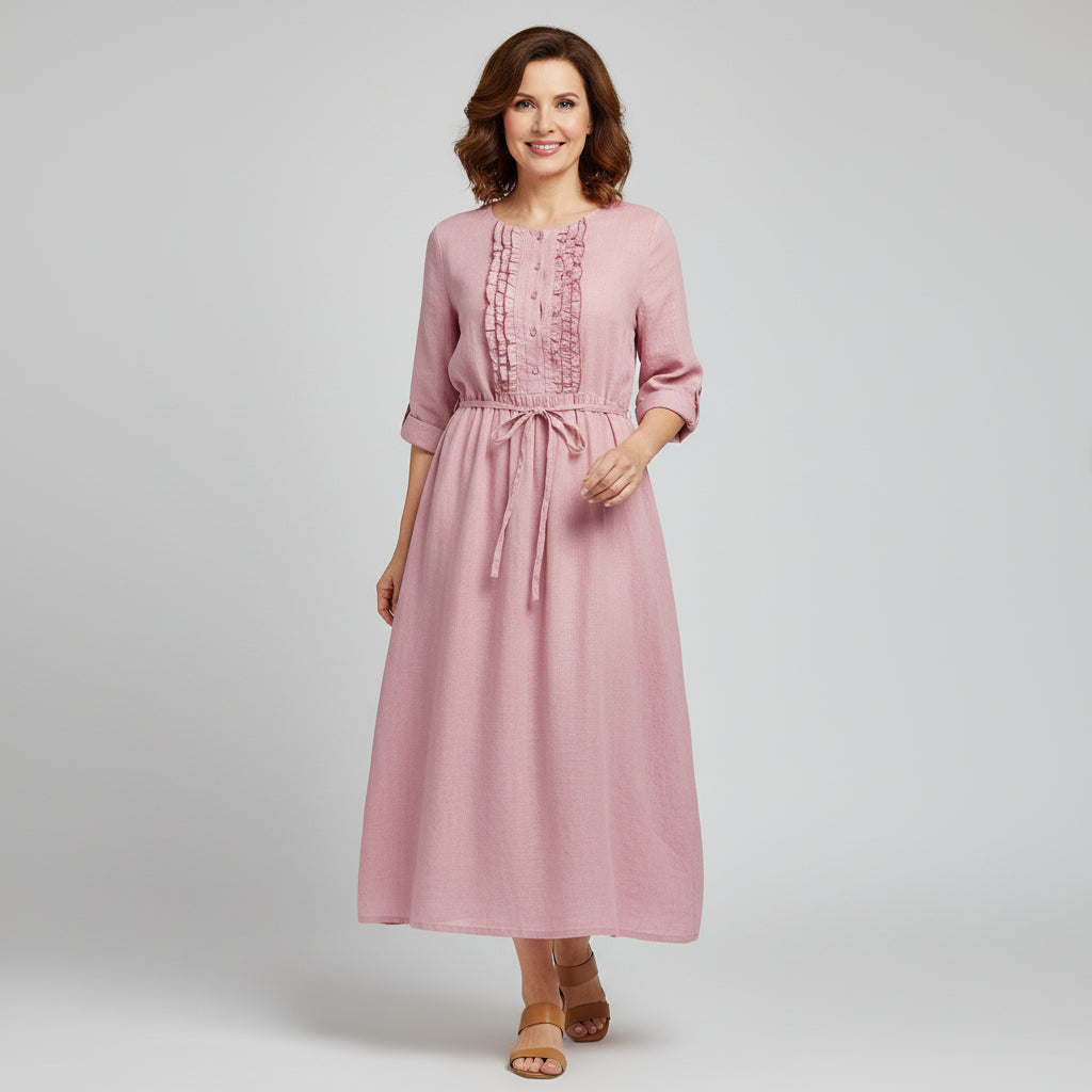 Women's Graceful Lace Detail Maxi Dress | Flowy & Comfortable