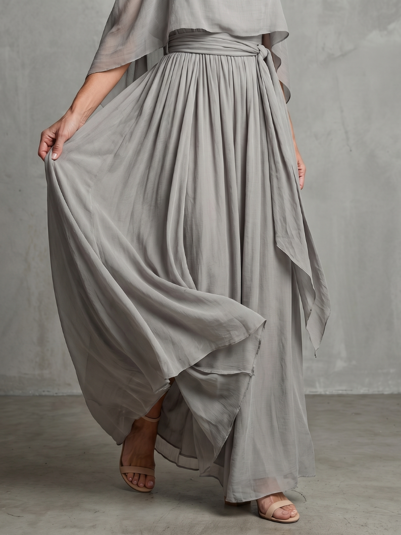 Comfortable wide leg pants from a women's two-piece set, ideal for versatile casual chic and elegant loungewear.