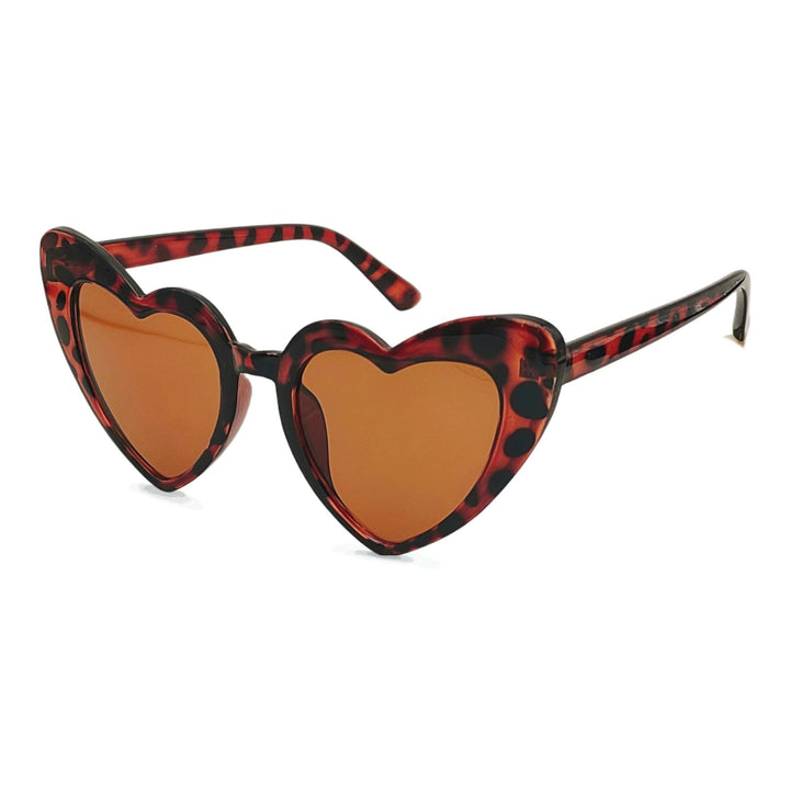 Summer fashion women's heart sunglasses, lightweight and comfortable. Ensures maximum UV protection.