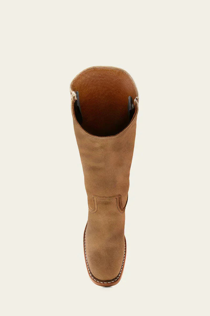 Elegant black Women's Heritage Mid Boots. Classic design with a comfortable stacked heel for timeless appeal.