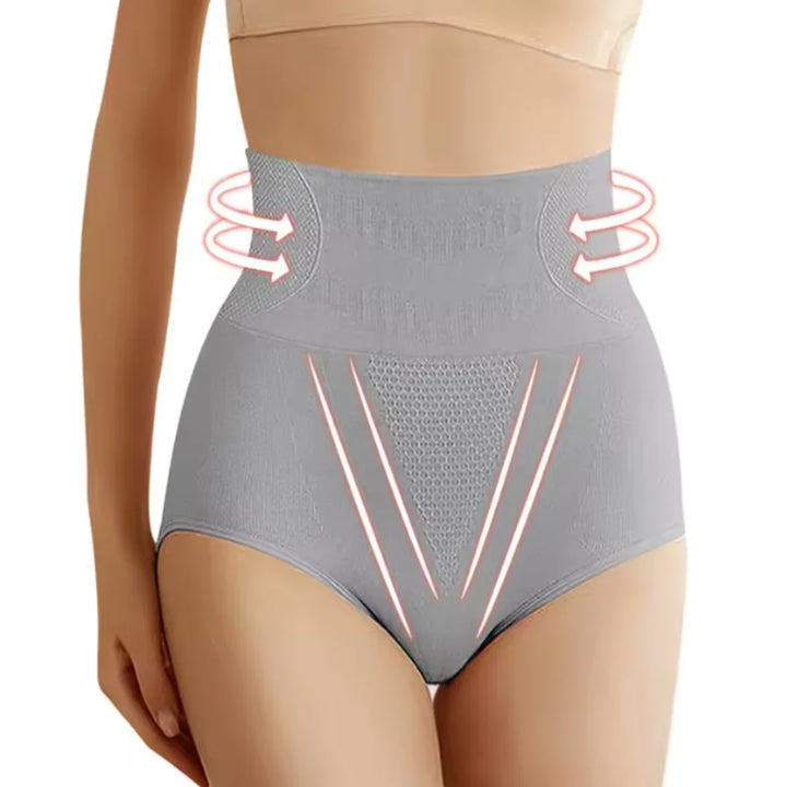 Posture-supporting women's high-waist firm tummy control intimates for a confident and smooth silhouette.