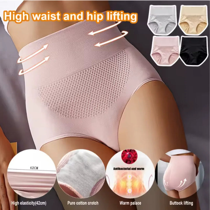 Firm control women's high-waist shaping underwear, effectively flattens tummy and enhances body lines.